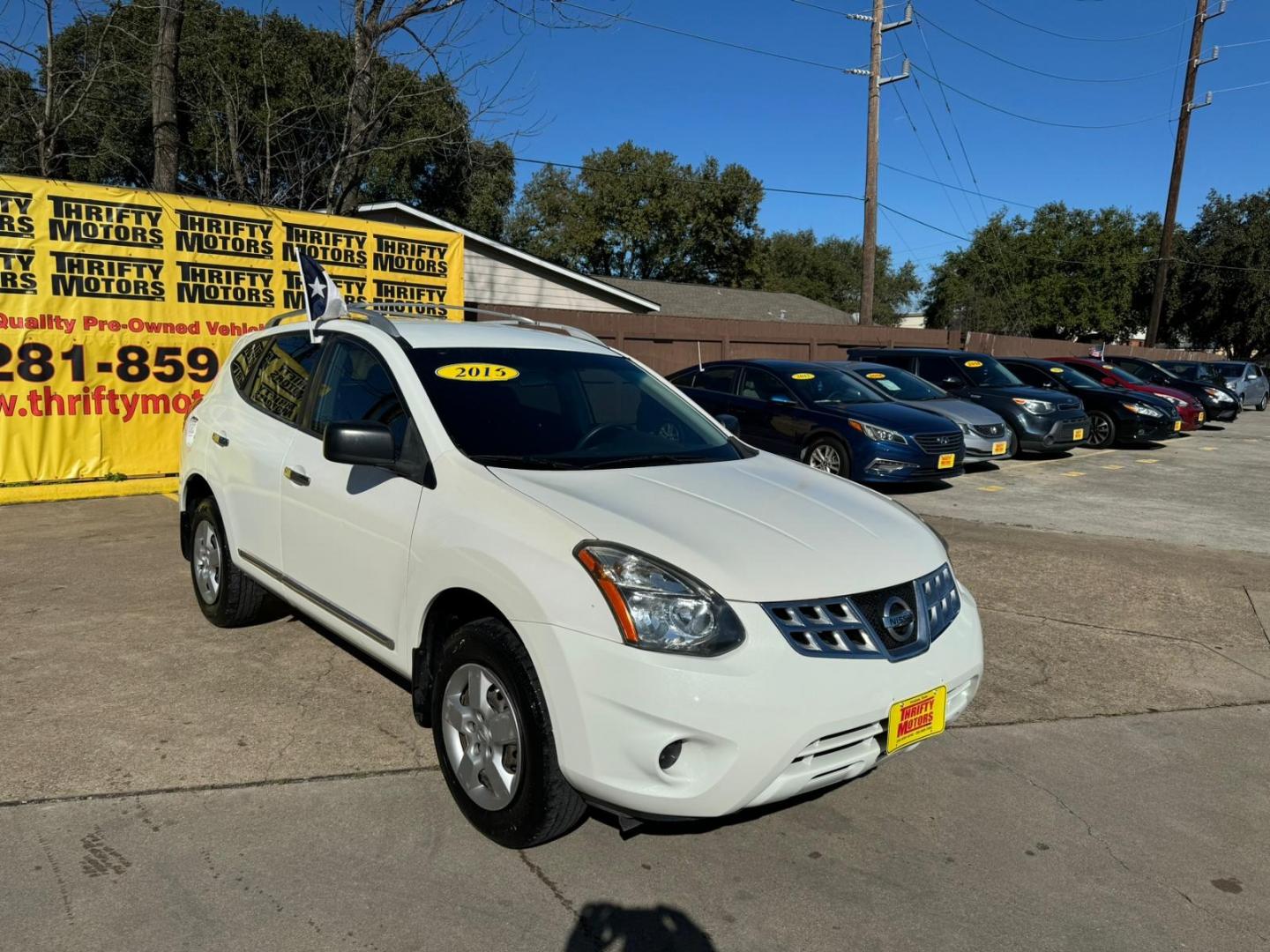 2015 Nissan Rogue Select (JN8AS5MVXFW) , located at 16710 Clay Rd., Houston, TX, 77084, (281) 859-7900, 29.834864, -95.656166 - Photo#2